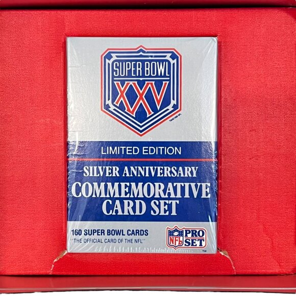 Super Bowl XXV Anniversary Commemorative Collection Box Set - Picture 12 of 16